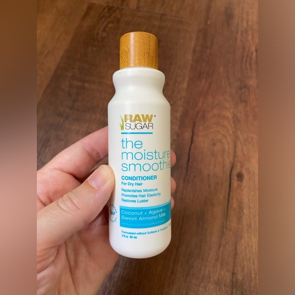 RAW SUGAR Traveling Set HAIR MASQUE Conditioner Cold Press Cream Leave In 3 - Picture 2 of 7